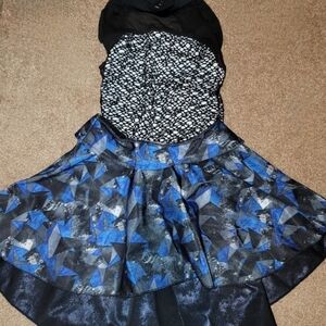 New revolution Blue Momentum dance tap/jazz costume SC child